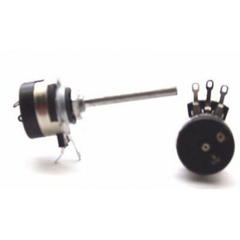 POTENTIOMETER PIHER 100K OHM LOG W ON/OFF (NEW OLD STOCK) 1PC. CA357U15F110817