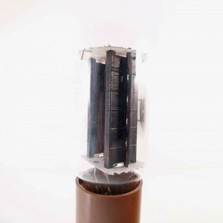 1 X 5R4GYA GE TUBE. 1970s PROD. BLACK PLATES. BROWN BASE. NOS/NIB. AA  ENA