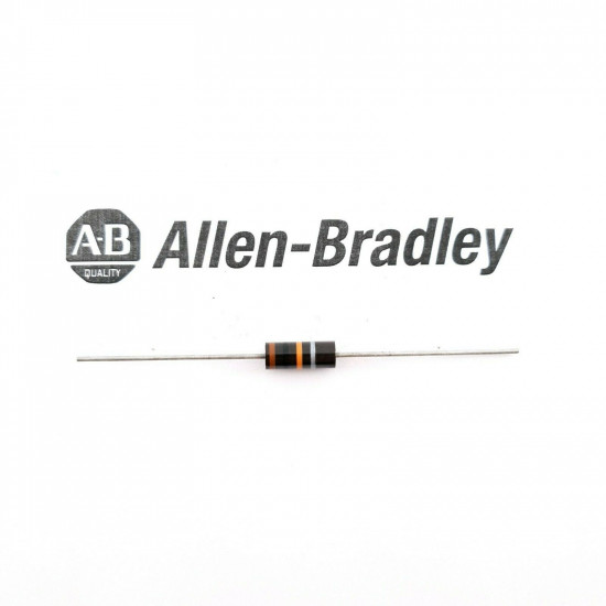 1 x 1W 10K 10% VINTAGE ALLEN-BRADLEY RESISTOR. C1851U12F270521