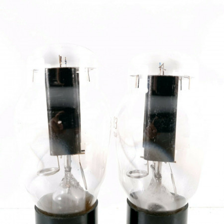 2 X JAN 83 TUBE. SYLVANIA BRAND. BLACK PLATES. 1980 PRODUCTION. CH  ENA