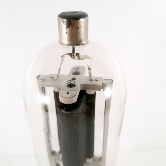 1 X JAN 217C TUBE. AMPEREX BRAND. BLACK PLATES. CH  ENA