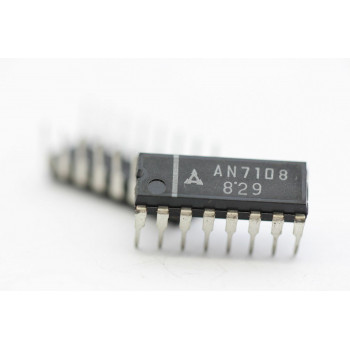 AN7108 MATSUSHITA INTEGRATED CIRCUIT NOS(New Old Stock) 1PC. C543AU12F060215