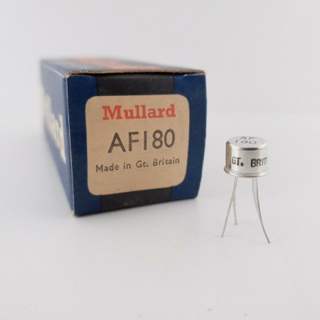 1 X AF180 MULLARD TRANSISTOR. NOS/NIB. CY  ENA