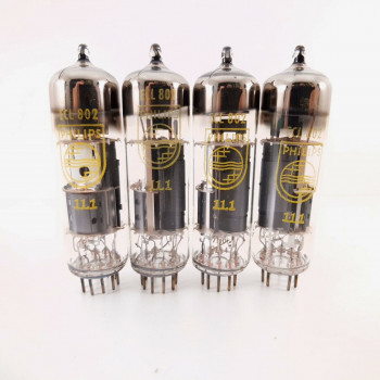 4 X ECL802 PHILIPS TUBE. LA RADIOTECHNIQUE PROD. NOS/NIB. 2 MATCHED PAIR AA  ENA 2