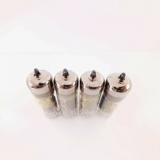 4 X ECL802 PHILIPS TUBE. LA RADIOTECHNIQUE PROD. NOS/NIB. 2 MATCHED PAIR AA  ENA