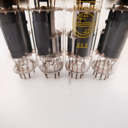 4 X ECL802 PHILIPS TUBE. LA RADIOTECHNIQUE PROD. NOS/NIB. 2 MATCHED PAIR AA  ENA