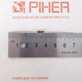 2 X 1/4W 150R 2% 1970s VINTAGE PIHER RESISTOR. NOS. C1809U2000F270121