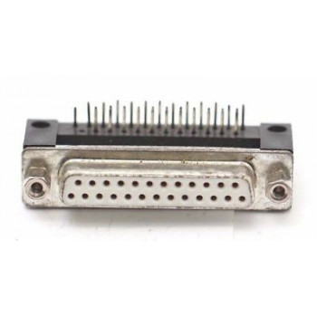 SERIAL CONNECTOR DB25 25 PINS METAL NOS (NEW OLD STOCK) 1PC. CA311U2F040717