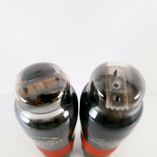 2 X EL33 TUBE. PHILIPS-MINIWATT BRAND. MULLARD PRODUCTION. BLACK PLATES. CH  ENA
