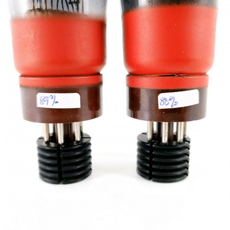 2 X EL33 TUBE. PHILIPS-MINIWATT BRAND. MULLARD PRODUCTION. BLACK PLATES. CH  ENA