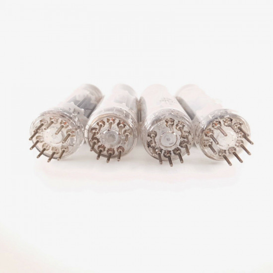 4 X ECL82 MINIWATT TUBE. PAPESA BUENOS AIRES PROD. NOS/NIB. MATCHED QUAD AA  ENA