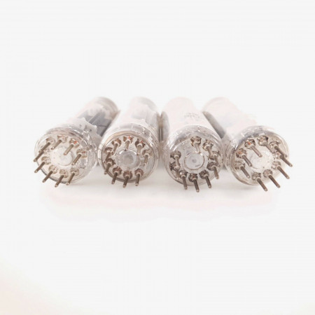 4 X ECL82 MINIWATT TUBE. PAPESA BUENOS AIRES PROD. NOS/NIB. MATCHED QUAD AA  ENA