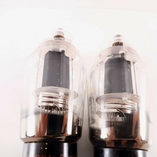 2 X 807 NATIONAL TUBE. 1993 CHINESE PRODUCTION. BLACK PLATES. AA  ENA