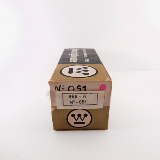 1 X 866A GE TUBE. WESTINGHOUSE BOX. AA  ENA