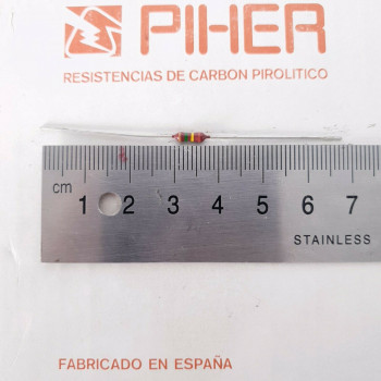 2 X 1/4W 150K 2% 1970s VINTAGE PIHER RESISTOR. NOS. C1810U700F270121