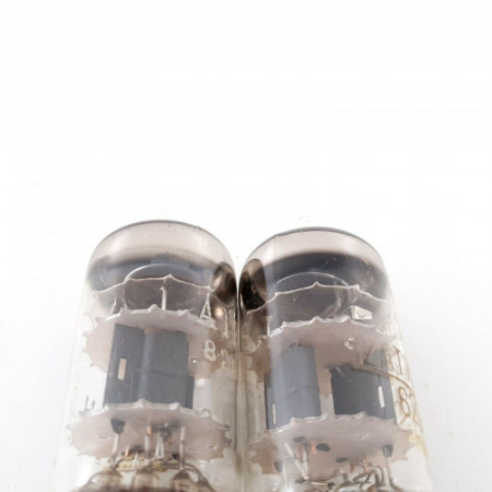 2 X 6201 / 12AT7WA-H CIFTE TUBE. *****STARS. 3 MICAS. STAGGERED PLATES. CÑ  ENA