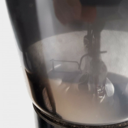 5 X 6V6G MARCONI-RADIOTRON TUBE. BLACK PLATES. 1940s. MATCHED QUAD+1. CY  ENA