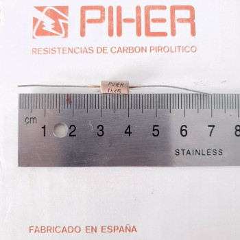 1 X 1/2W 1,5M 1.5M 1M5 10% 1960s VINTAGE PIHER RESISTOR. NOS. C1811U600F270121