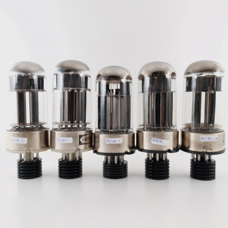 5 X JAN 6080WA RAYTHEON TUBE. 1960s PRODUCTION. CX  ENA