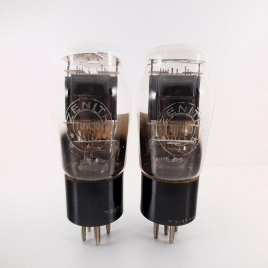2 X TU430 ZENITH TUBE. BLACK PLATES. SOLID GETTER.  AA  ENA