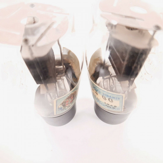 2 X TU430 ZENITH TUBE. BLACK PLATES. SOLID GETTER.  AA  ENA