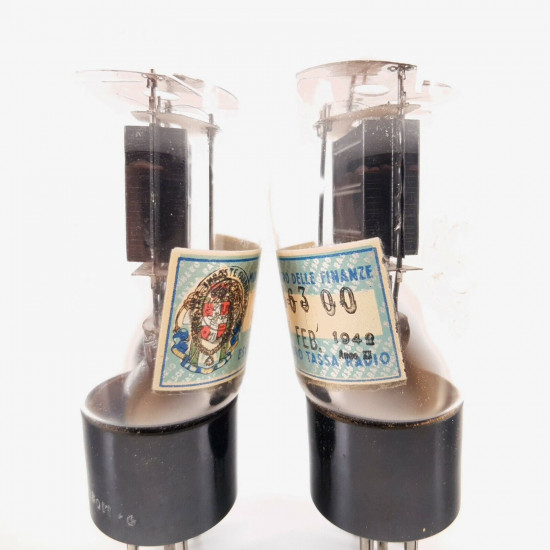 2 X TU430 ZENITH TUBE. BLACK PLATES. SOLID GETTER.  AA  ENA