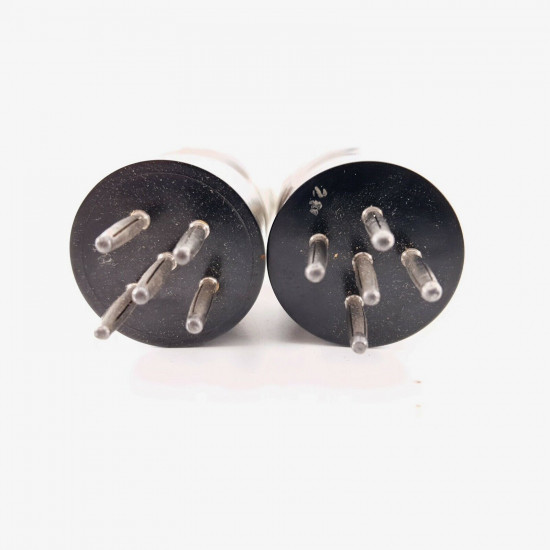 2 X TU430 ZENITH TUBE. BLACK PLATES. SOLID GETTER.  AA  ENA