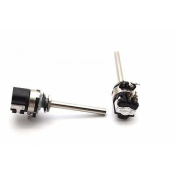 POTENTIOMETER PIHER 100K OHM LOG W ON/OFF (NEW OLD STOCK) 1PC. CA349U186F100817