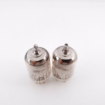2 X E180F MINIWATT. SPECIAL QUALITY SQ. GOLD PIN 3 MICAS. MATCHED PAIR 2 CL  ENA 2