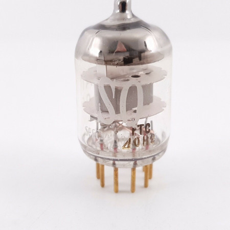 1 X E180F MINIWATT. SPECIAL QUALITY SQ. GOLD PIN. 3 MICAS. 96% CL  ENA