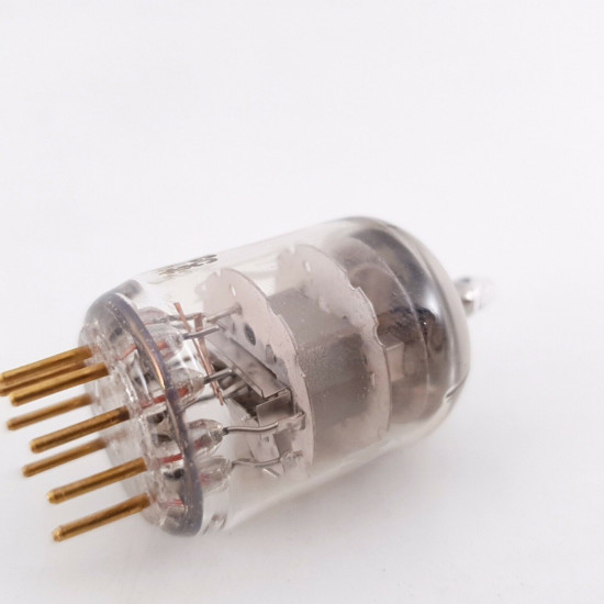 1 X E180F MINIWATT. SPECIAL QUALITY SQ. GOLD PIN. 3 MICAS. 96% CL  ENA