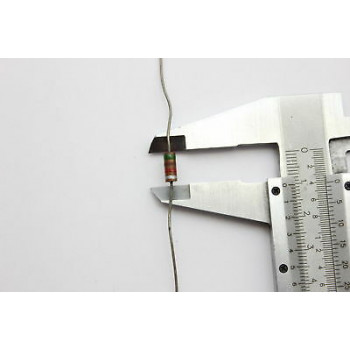 RESISTOR. 1/4W 5K1 5,1K 10% *6 PC* NOS (New Old Stock)