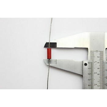 RESISTOR. 1/4W 2K2 2,2K 20% *6 PC* NOS (New Old Stock)