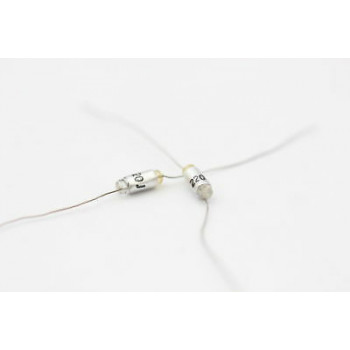 STYROFLEX CAPACITOR 220J 220pF NOS (New Old Stock) 3PC. CA10U41F070715