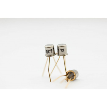 BCY78 GOLD TRANSISTOR NOS( New Old Stock ) 1PC. C458U138F200614