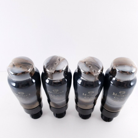 4 X CL33 MULLARD TUBE. 1950s PROD. QUAD 2. NOS/NIB. CI  ENA