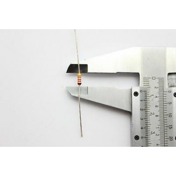 RESISTOR. 1/4W 43K2 43,2K 1% *8 PC* NOS (New Old Stock)