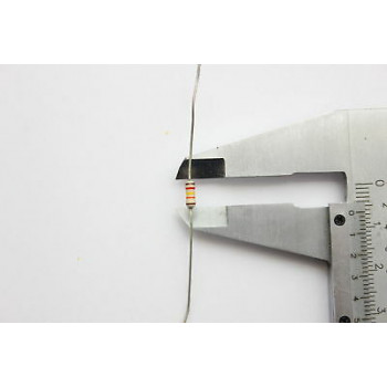 RESISTOR. 1/4W 124K 1% *8 PC* NOS (New Old Stock)