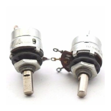 POTENTIOMETER 10K OHM LOG W ON/OFF NOS (NEW OLD STOCK) 1PC. CA278U9F120517