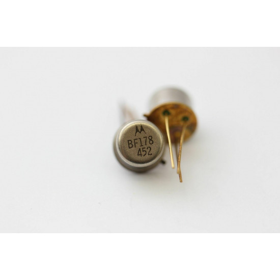 BF178 GOLD MOTOROLA TRANSISTOR NOS( New Old Stock ) 1PC. C440U2F180614