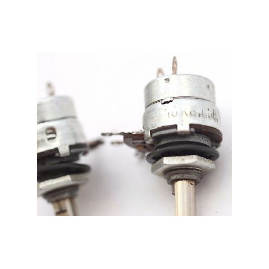 POTENTIOMETER 10K OHM LOG W ON/OFF NOS (NEW OLD STOCK) 1PC. CA278U9F120517