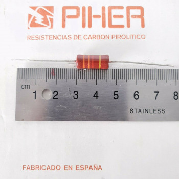 1 X 1W 3,3K 3.3K 3K3 5% 1970S VINTAGE PIHER RESISTOR. NOS. C1806U187F290921