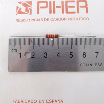 1 X 1/2W 330K 5% 1970S VINTAGE PIHER RESISTOR. NOS. C1798U847F290921