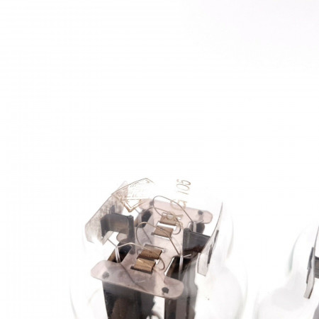 2 X RG105 TELEFUNKEN TUBE. GREY PLATES. 1950s PROD. NOS. AK  ENA