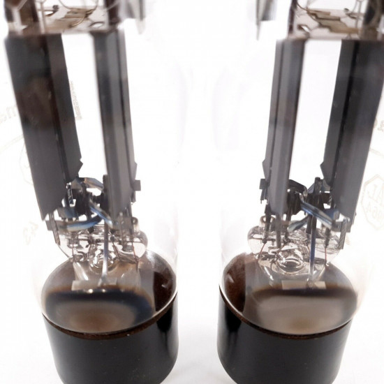 2 X RG105 TELEFUNKEN TUBE. GREY PLATES. 1950s PROD. NOS. AK  ENA