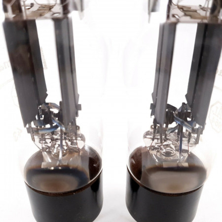 2 X RG105 TELEFUNKEN TUBE. GREY PLATES. 1950s PROD. NOS. AK  ENA