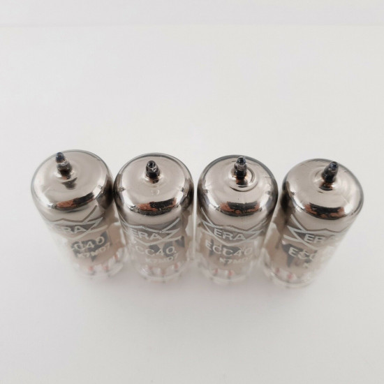 4 X ECC40 TUNGSRAM TUBE. 1960s ERA PRODUCTION. K7MD7. CX  ENA