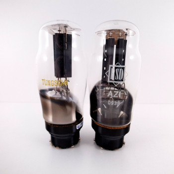 2 X AZ1 RSD / TUNGSRAM TUBE. NOS / NIB. MATCHED PAIR. AA  ENA 2