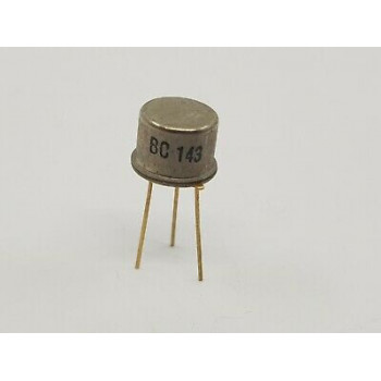 BC143 GOLD TRANSISTOR ( New Old Stock ) 1PC. C53U10F290720