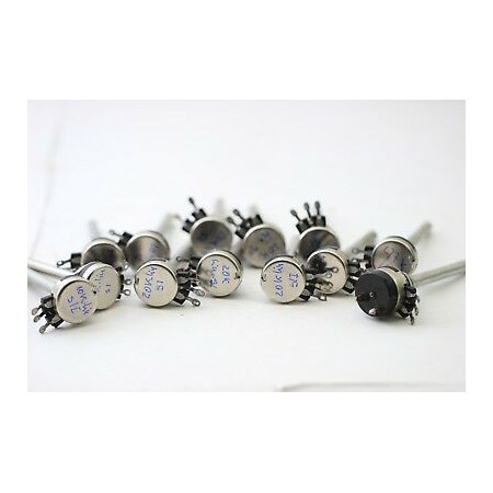 LOT 13 X CARBON PIHER POTENTIOMETER USED. LOTE 13 POTENCIOMETROS USADOS PIHER